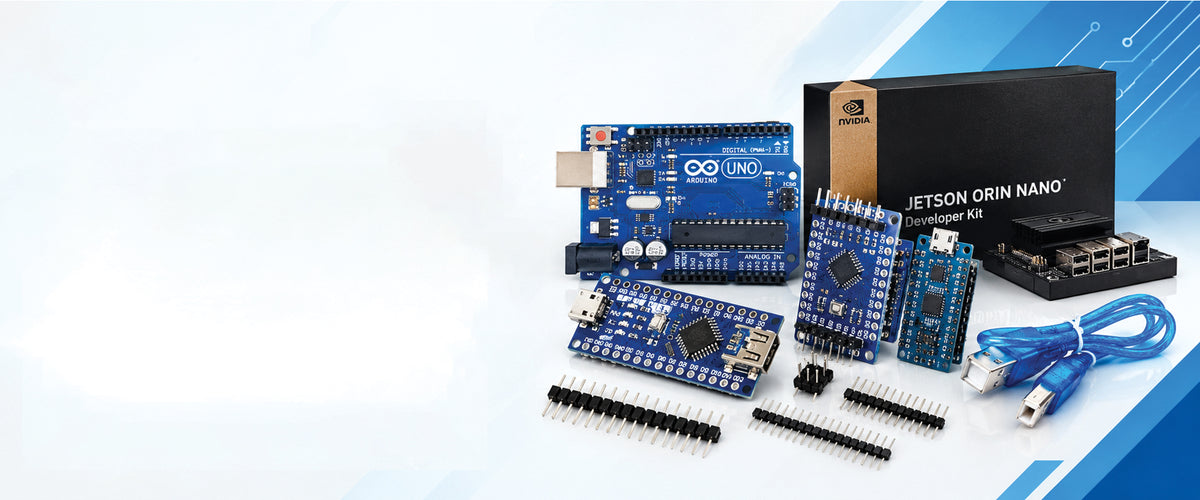 Arduino boards, ESP32, Raspberry Pi, sensors and electronic components at MREECO