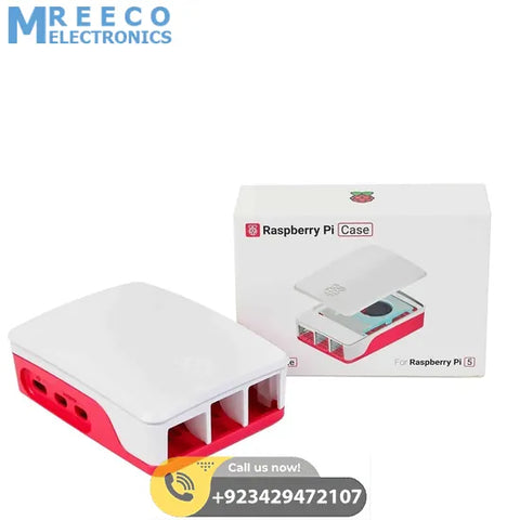 Official Raspberry Pi 5 Case Enclosure with Cooling Fan for RPi 5