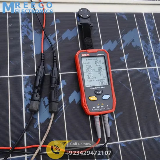 UNI-T UT673PV Solor MPPT Meter Photovoltaic Max Power Pmax Lmp Voc Lsc Peak Open Circuit Voltage Short Circuit Current Tester