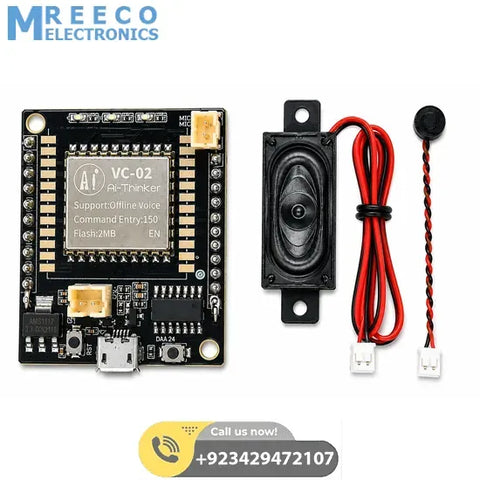 AI-Thinker VC-02 Offline Voice Recognition Development Kit