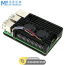 Aluminum Alloy Armor Case for Raspberry Pi 5 Heatsink Cooler Case with Dual PWM Cooling Fan for Raspberry Pi 5 8GB/4GB
