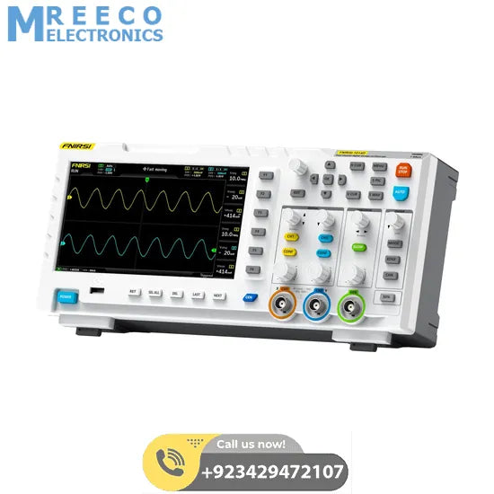 FNIRSI® 1014D 2-IN-1 Dual Channel 100MHz 1GS/s Digital Oscilloscope Signal Generator