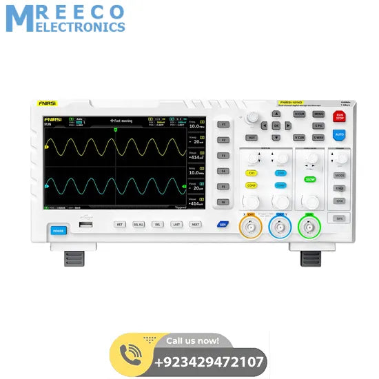 FNIRSI® 1014D 2-IN-1 Dual Channel 100MHz 1GS/s Digital Oscilloscope Signal Generator