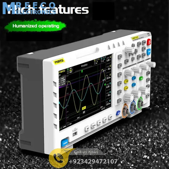 FNIRSI® 1014D 2-IN-1 Dual Channel 100MHz 1GS/s Digital Oscilloscope Signal Generator
