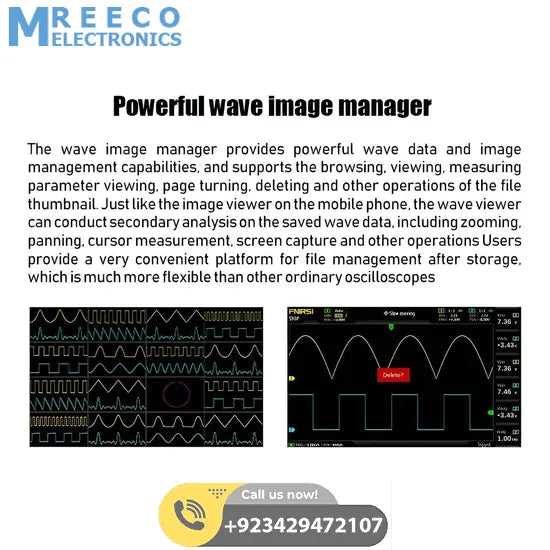 FNIRSI® 1014D 2-IN-1 Dual Channel 100MHz 1GS/s Digital Oscilloscope Signal Generator