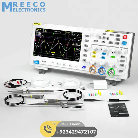 FNIRSI® 1014D 2-IN-1 Dual Channel 100MHz 1GS/s Digital Oscilloscope Signal Generator