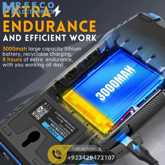 FNIRSI® 2C23T Handheld Dual Channel 3-in-1 10MHz 50MS/s Oscilloscope Multimeter DDS Function Generator