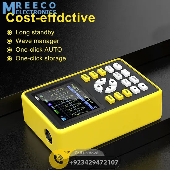 FNIRSI® 5012H 100MHz 500MS/s Digital Handheld Pocket Oscilloscope
