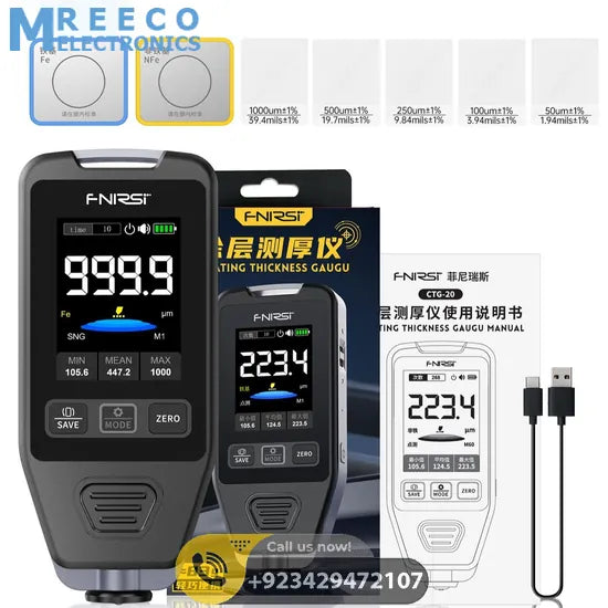 FNIRSI® CTG-20 Car Paint Coating Thickness Gauge