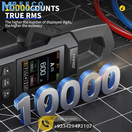 FNIRSI® DMC-100 DC AC Current Voltage Clamp Meter Digital Multimeter
