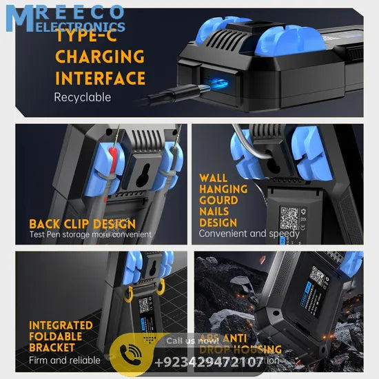 FNIRSI® DMT-99 Intelligent Color Screen Digital Multi Meter