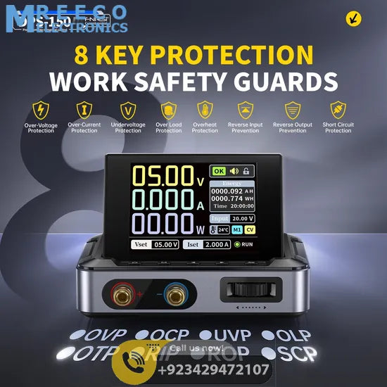 FNIRSI® DPS-150 Mini DC Adjustable CNC Programmable Regulated Switching Power Supply