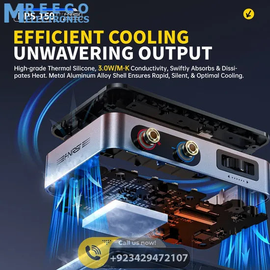 FNIRSI® DPS-150 Mini DC Adjustable CNC Programmable Regulated Switching Power Supply