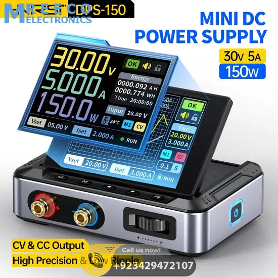 FNIRSI® DPS-150 Mini DC Adjustable CNC Programmable Regulated Switching Power Supply