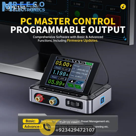 FNIRSI® DPS-150 Mini DC Adjustable CNC Programmable Regulated Switching Power Supply