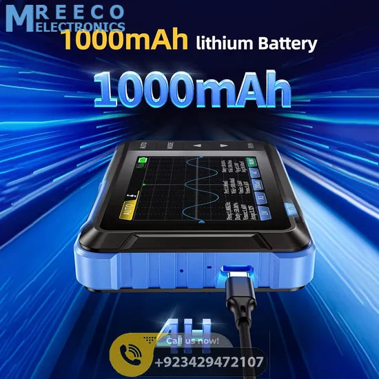 FNIRSI® DSO-153 2-IN-1 Mini 1MHz 5MS/s Digital Oscilloscope Waveform Generator
