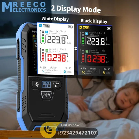 FNIRSI® ERD-10 4-IN-1 Electromagnetic Radiation Detector