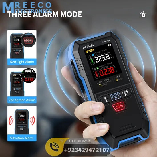 FNIRSI® ERD-10 4-IN-1 Electromagnetic Radiation Detector