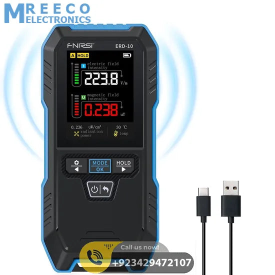 FNIRSI® ERD-10 4-IN-1 Electromagnetic Radiation Detector