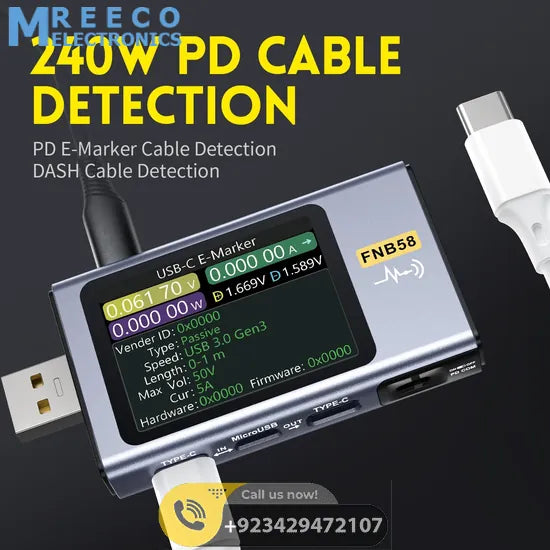 FNIRSI® FNB58 USB Fast Charge Tester