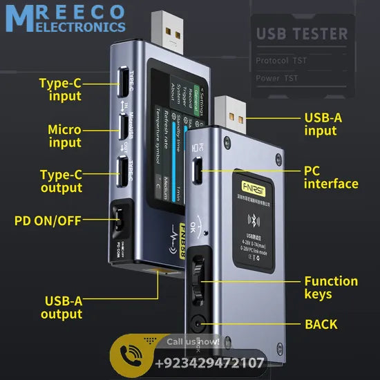 FNIRSI® FNB58 USB Fast Charge Tester