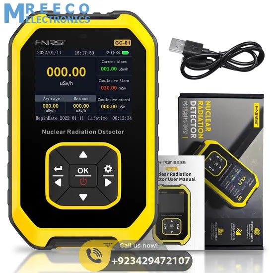 FNIRSI® GC-01 Nuclear Radiation Detector