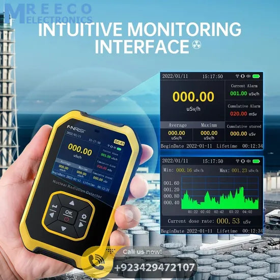FNIRSI® GC-01 Nuclear Radiation Detector