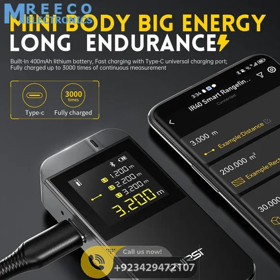 FNIRSI® IR40 Smart Laser Rangefinder