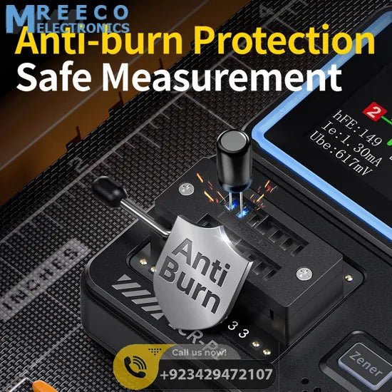 FNIRSI® LCR-P1 Multifunction LCR Transistor Capacitor Tester