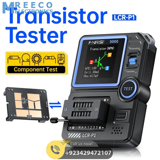 FNIRSI® LCR-P1 Multifunction LCR Transistor Capacitor Tester