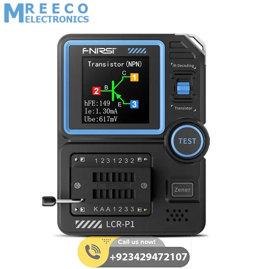 FNIRSI® LCR-P1 Multifunction LCR Transistor Capacitor Tester