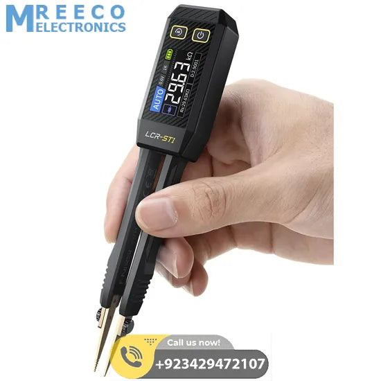 FNIRSI® LCR-ST1 Mini Smart Digital Tweezer LCR SMD ESR Tester