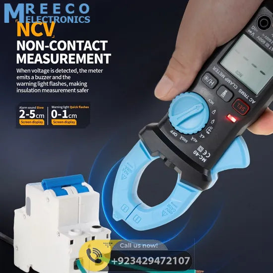 FNIRSI® MC-40 Clamp Meter Digital Multimeter