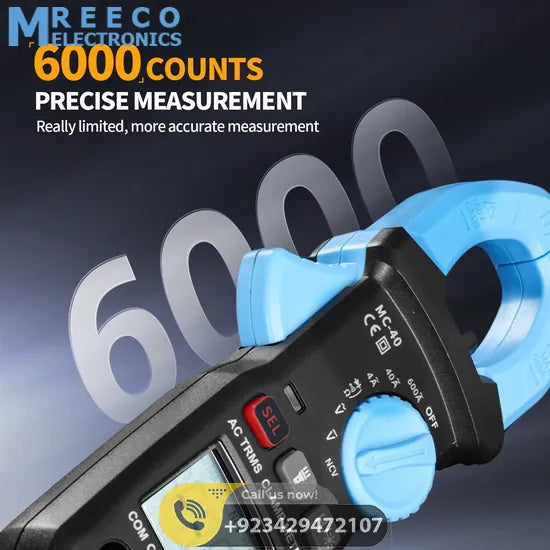 FNIRSI® MC-40 Clamp Meter Digital Multimeter