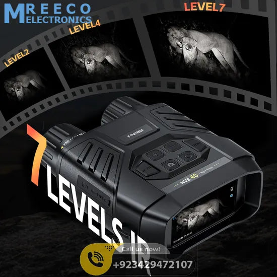 FNIRSI® NVS-40 4K HD Binocular Night Vision Infrared 6x Digital Zoom