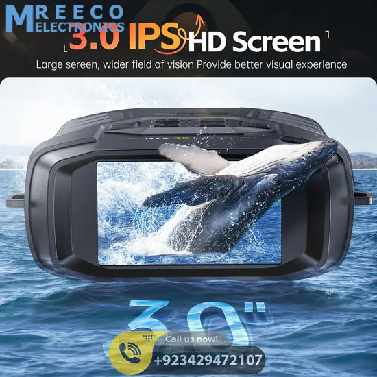 FNIRSI® NVS-40 4K HD Binocular Night Vision Infrared 6x Digital Zoom