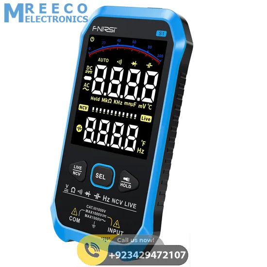 FNIRSI® S1 Large Screen Digital Display Smart Multimeter
