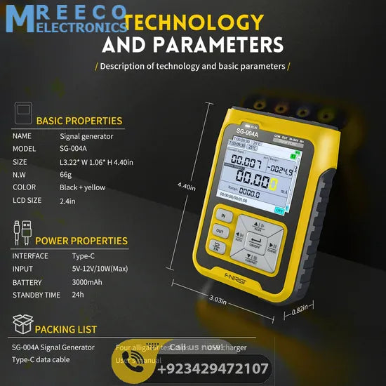 FNIRSI® SG-004A Multi-functional Signal Generator