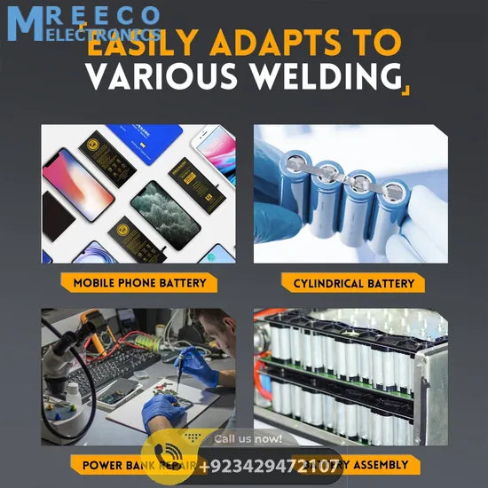 FNIRSI® SWM-10 Portable Intelligent Color Screen Spot Welding Machine