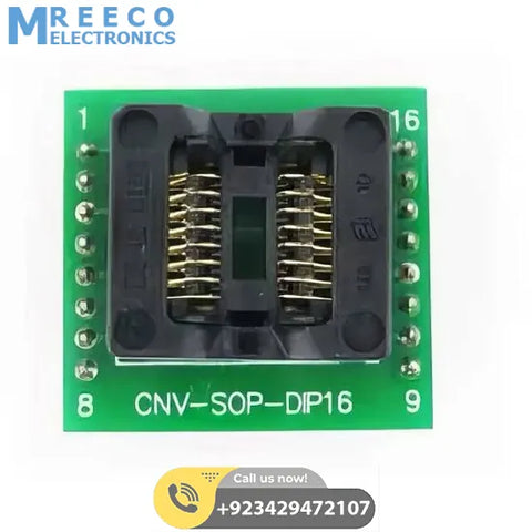 SOP 16-Pin SMD Socket – High Quality at Best Price in Pakistan | Mreeco.com