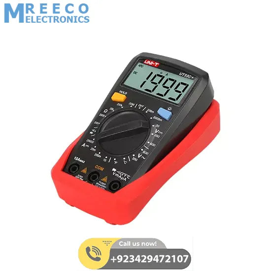 UNI-T UT33C+ Palm Size Digital Multimeter DMM